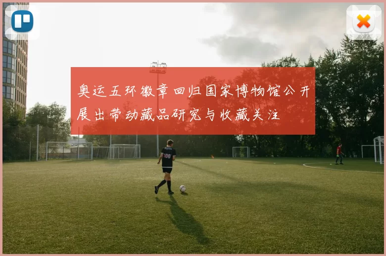 奥运五环徽章回归国家博物馆公开展出带动藏品研究与收藏关注